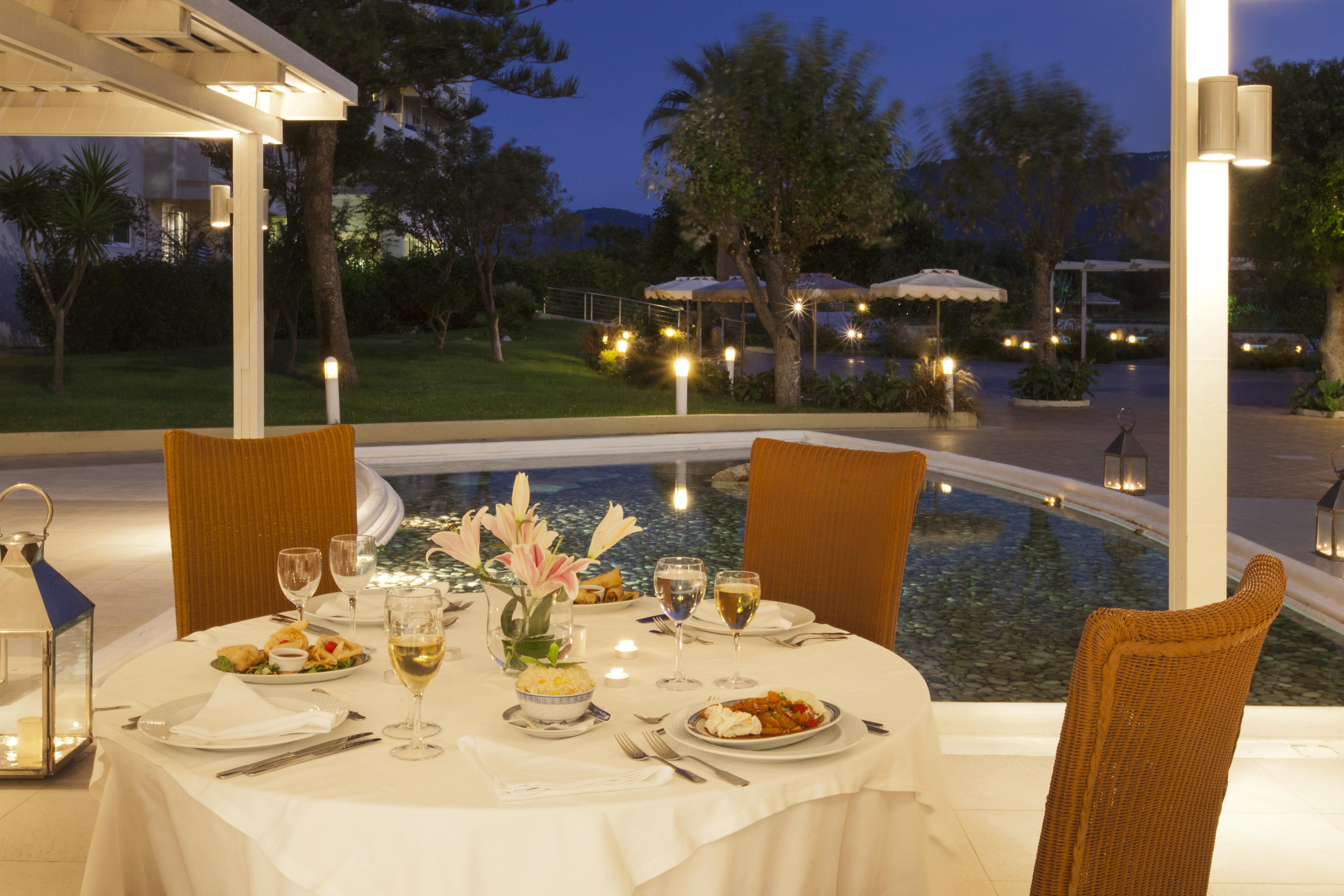 Electra Palace Rhodes Ialysos  Exterior photo The restaurant
