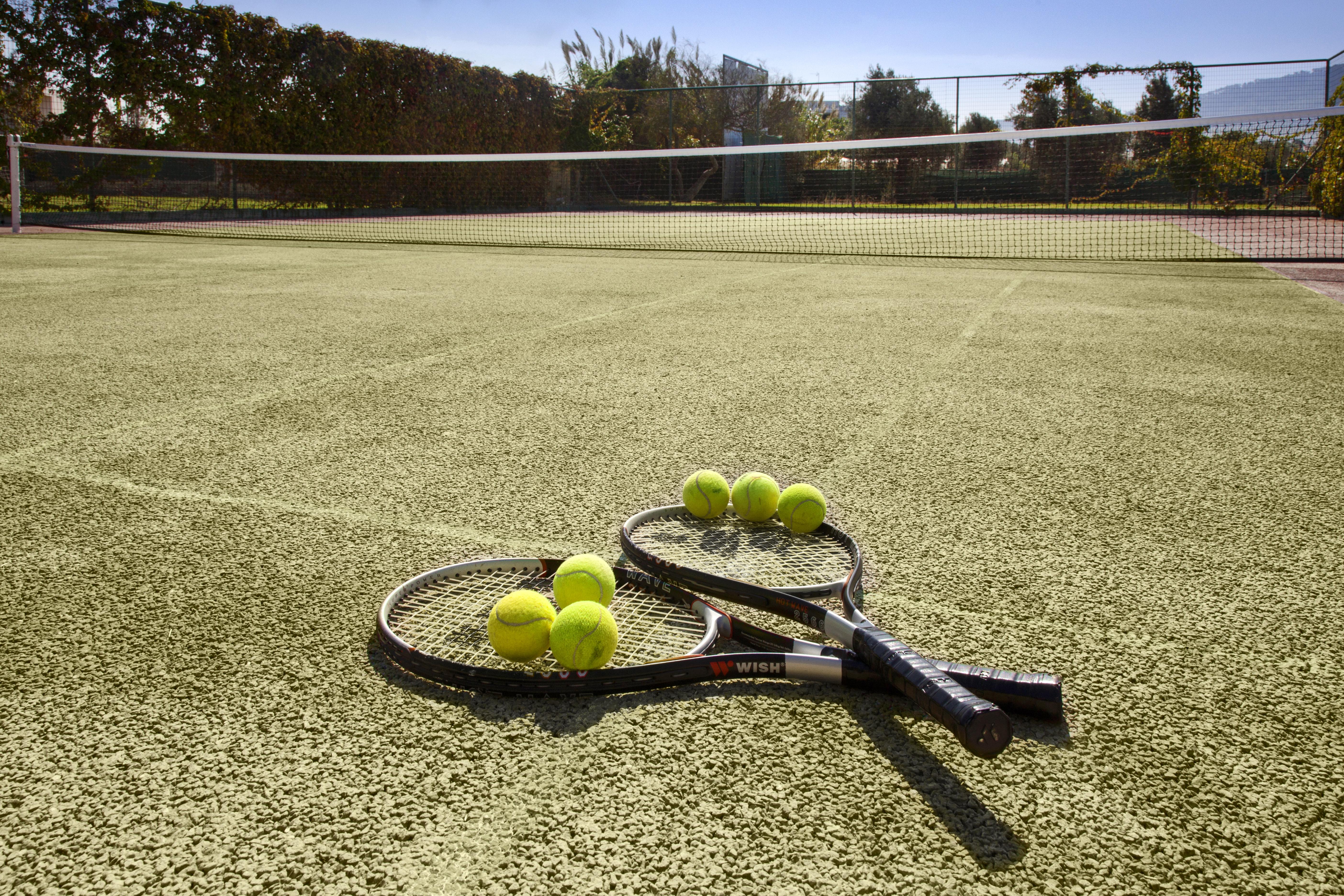 Electra Palace Rhodes Ialysos  Exterior photo Tennis balls and racquets